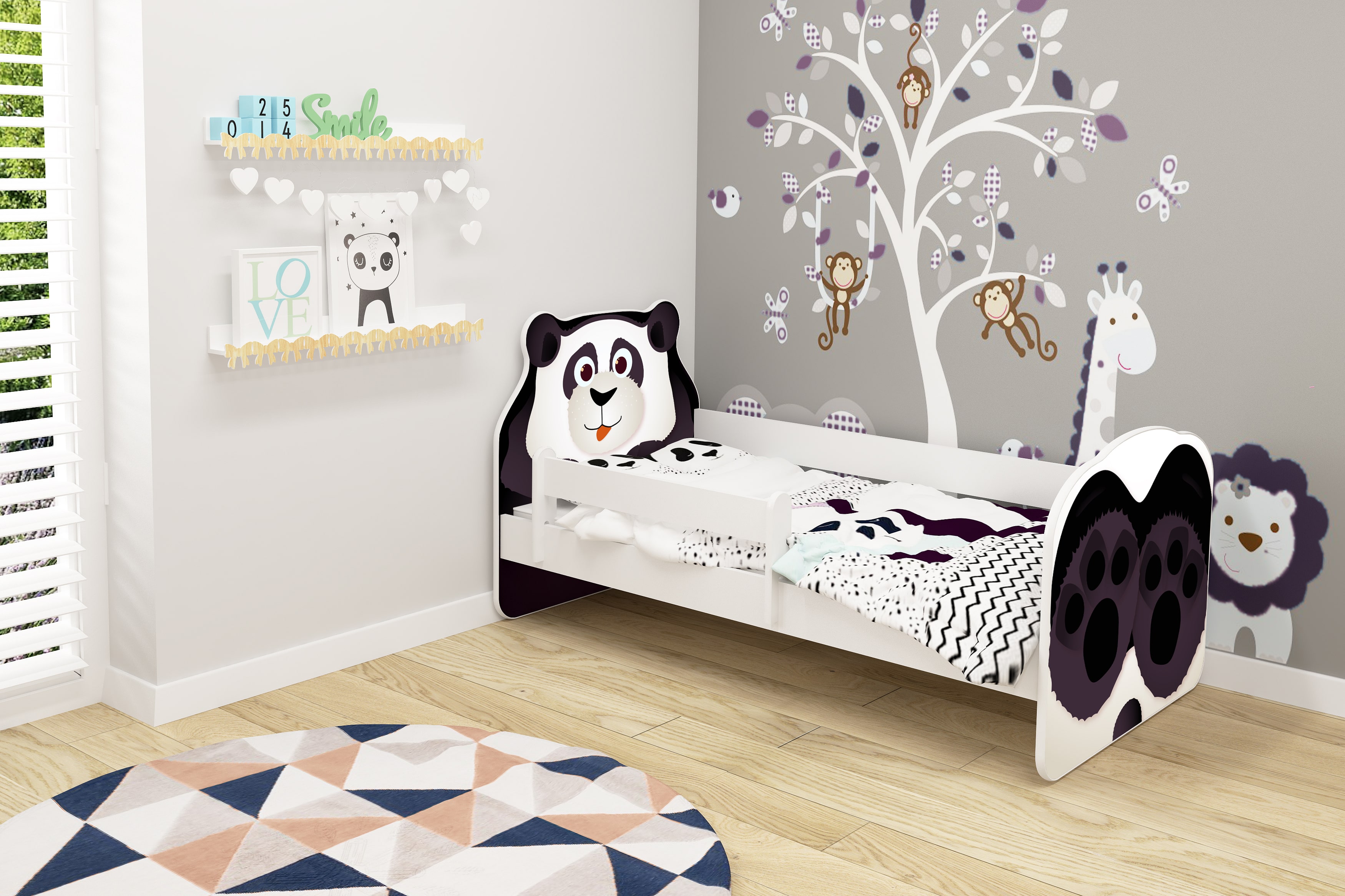 Kinderbed Panda incl. matras Amore Baby & Kids store