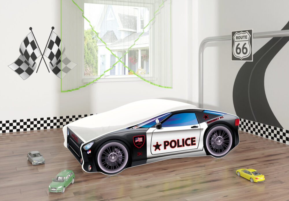 kinderbed politieauto 911