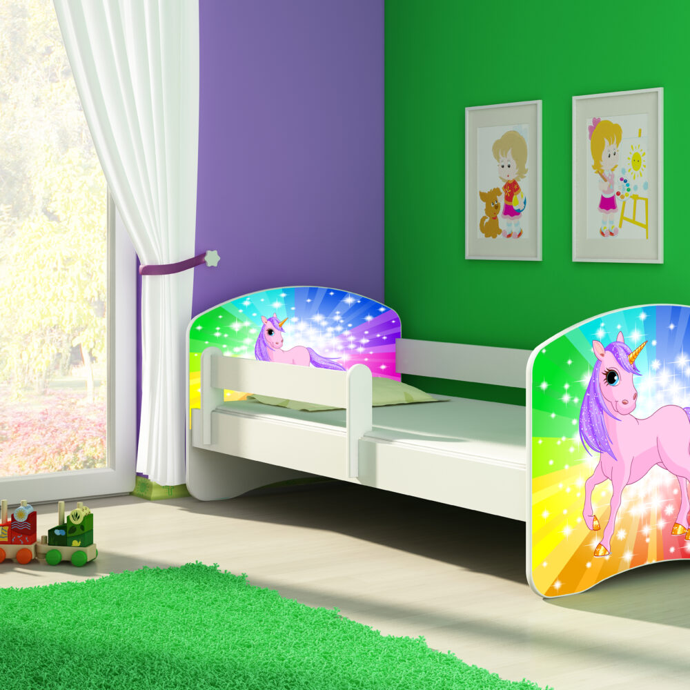 Kinderbed Happy Unicorn Rainbow