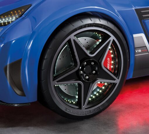 Cilek GTS autobed blauw detail 2