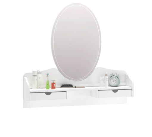 Cilek Rustic white dressoir spiegel